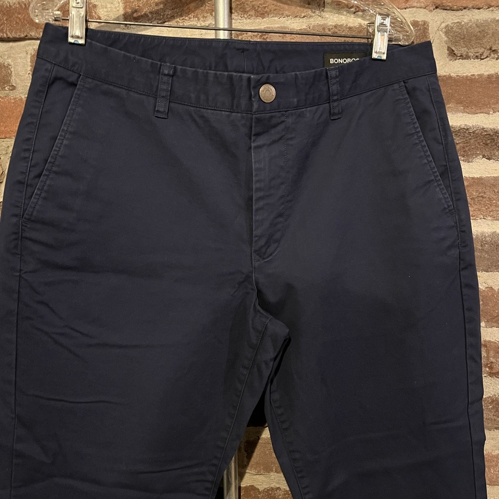 Bonobos Slim Blue Chinos Size 34w - Picture 5 of 14